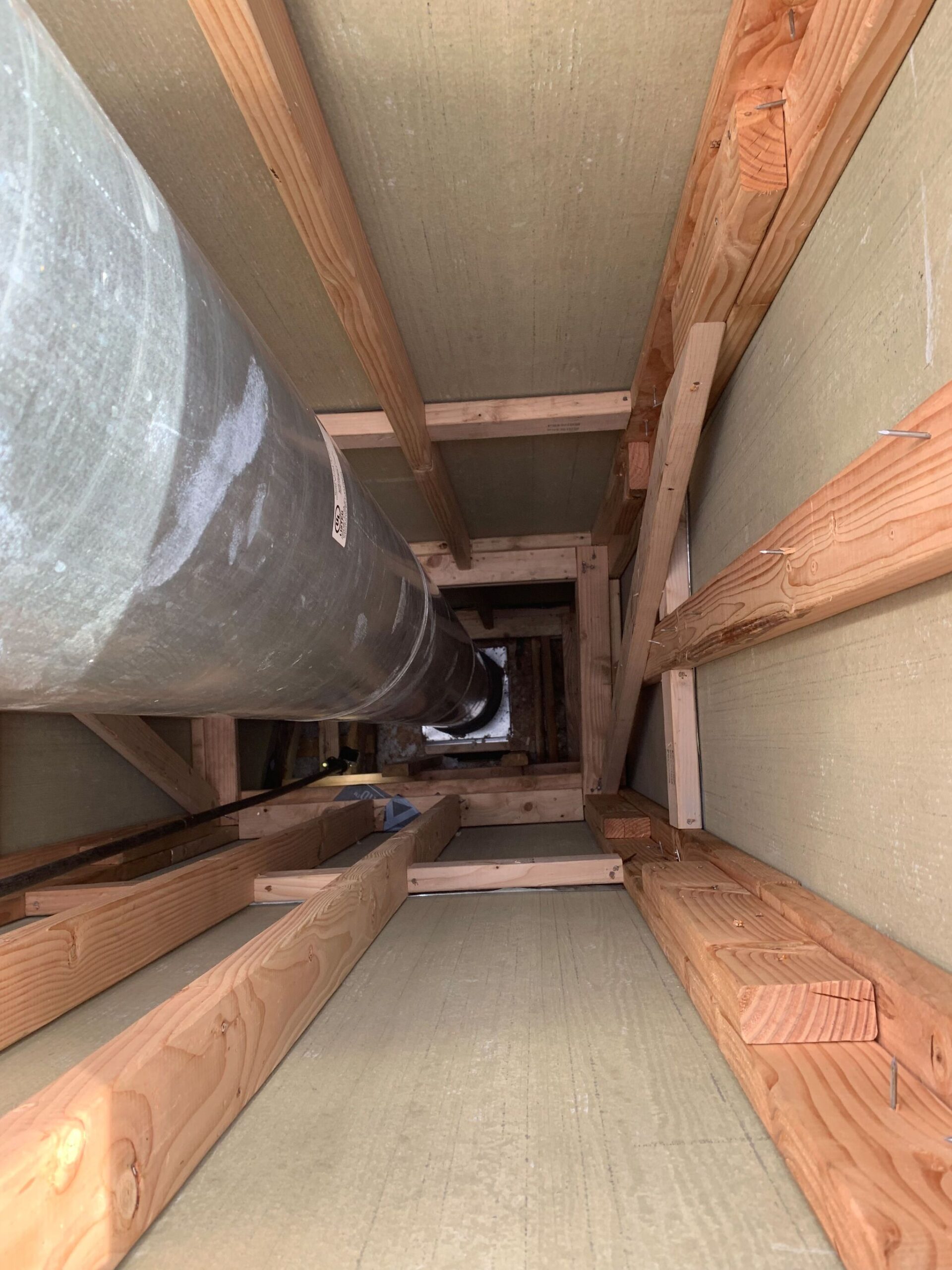 Damaged chimney requiring complete rebuild by S.O. Chimney Burlington