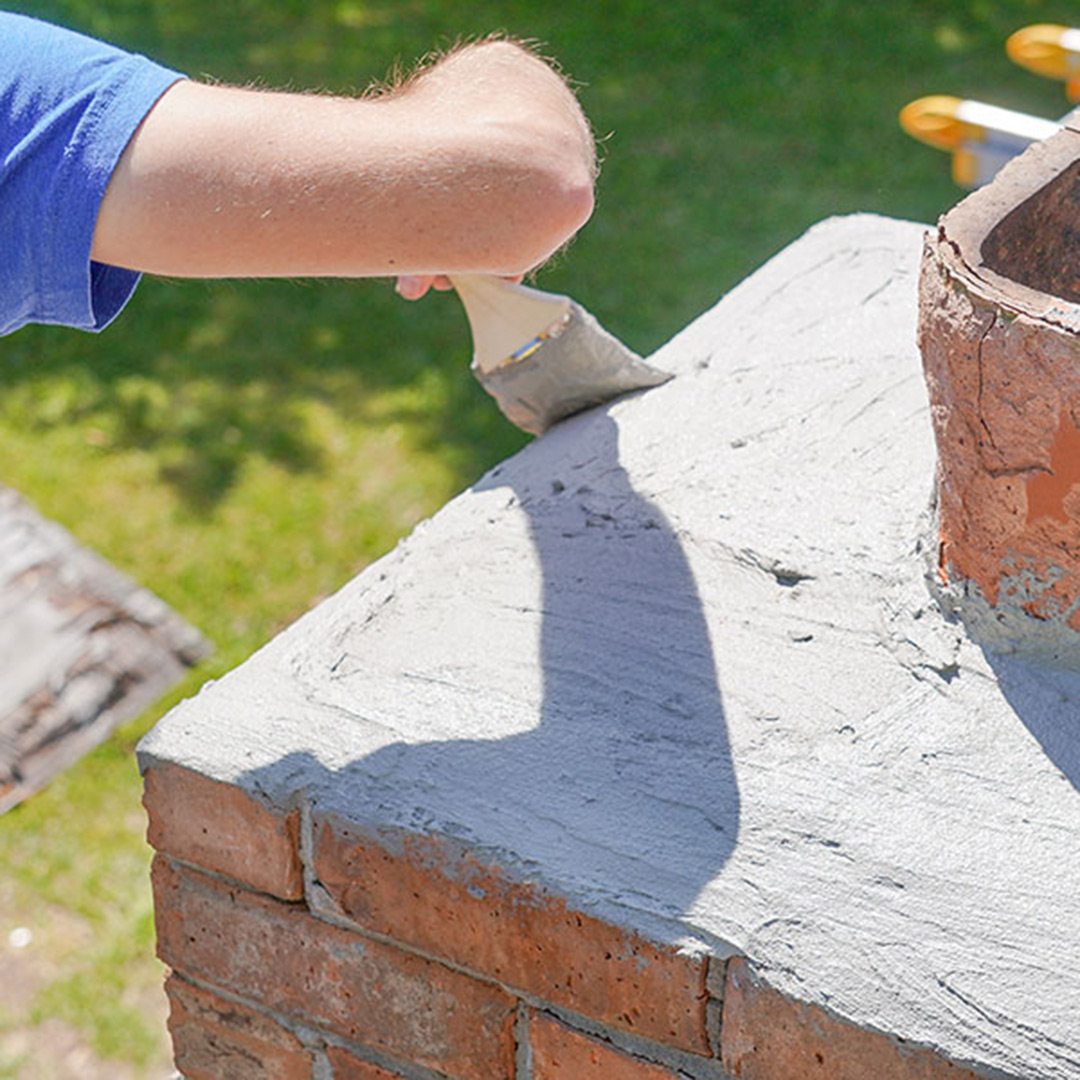 Chimney crown repair