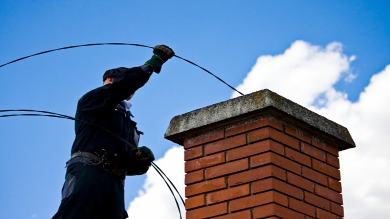 Chimney inspection professional